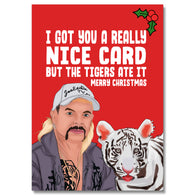 Tigers Ate Your Xmas Card